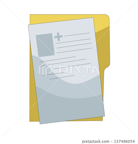 Illustration of medical report Illustration of medical report 137486054