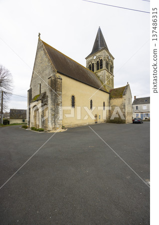 Eglise Saint Pierre de Bengy sur Craon bell tower church Eglise Saint Pierre de Bengy sur Craon bell tower church 137486315
