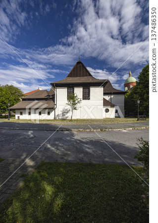 Kezmarok wooden articular church, Slovakia cultural heritage Kezmarok wooden articular church, Slovakia cultural heritage 137486350