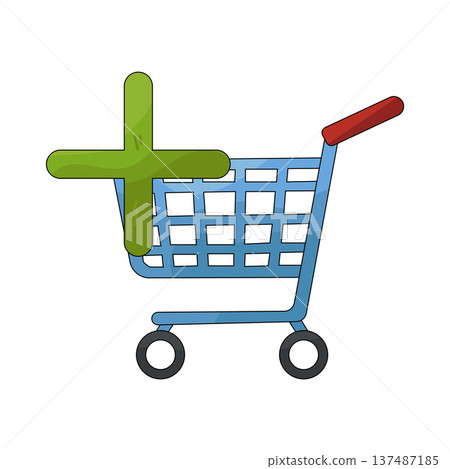 illustration of Add to cart illustration of Add to cart 137487185
