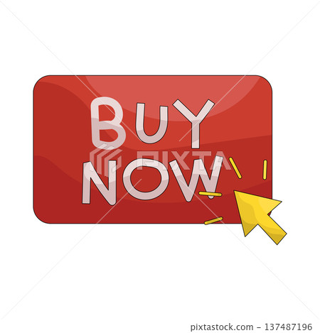 illustration of Buy now illustration of Buy now 137487196