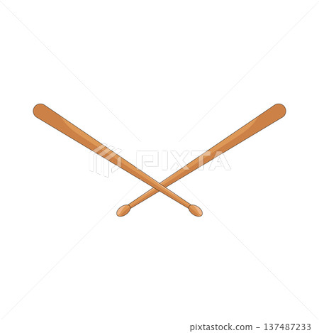 illustration of drumstick  137487233