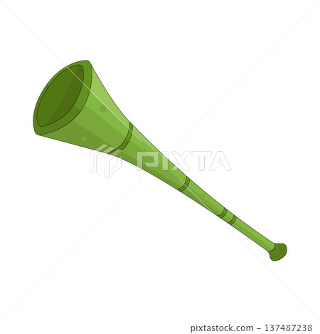 illustration of vuvuzela illustration of vuvuzela 137487238