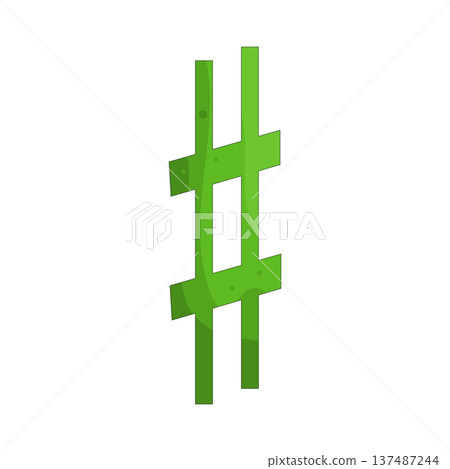 illustration of sharp note illustration of sharp note 137487244