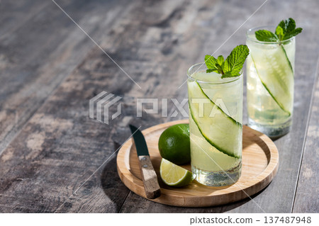 English Garden cocktail 137487948