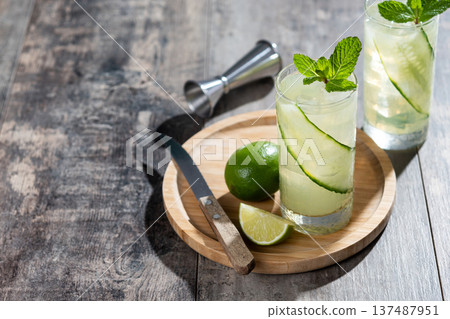 English Garden cocktail English Garden cocktail 137487951