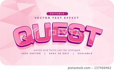 text effect style quest editable font mockup design 137488462