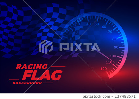 checkered racing flag background for formula one sport 137488571