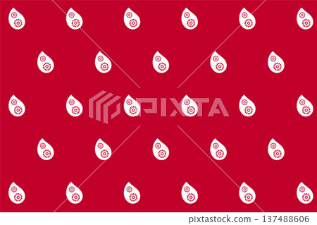 decorative small motif bandana pattern background decorative small motif bandana pattern background 137488606