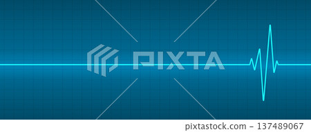 glowing medic cardio ecg graph background glowing medic cardio ecg graph background 137489067