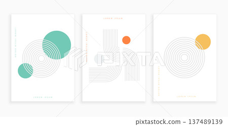 minimal abstract bauhaus geometric lines figure poster in set minimal abstract bauhaus geometric lines figure poster in set 137489139