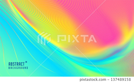 modern style abstract colorful particle background modern style abstract colorful particle background 137489158