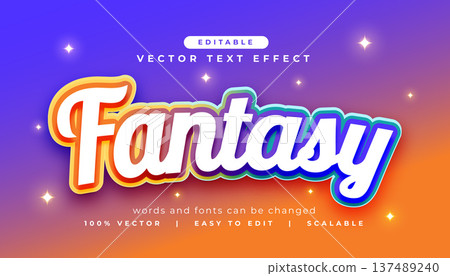 text effect style colorful editable fantasy word design text effect style colorful editable fantasy word design 137489240