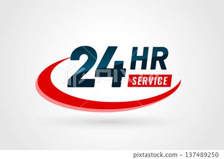 twenty four hours open service concept background twenty four hours open service concept background 137489250
