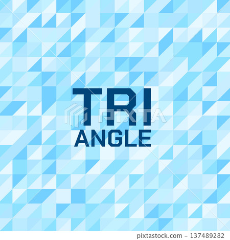 white blue polygonal triangle shape pattern background 137489282