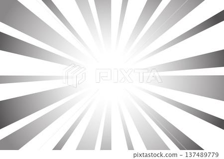 black and white sunrays burst background design 137489779