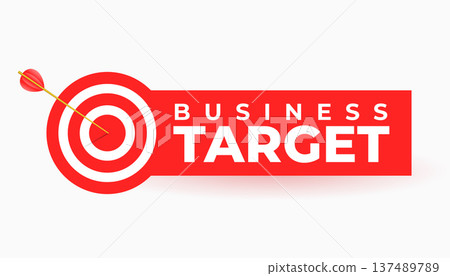 business target and goal concept background design business target and goal concept background design 137489789