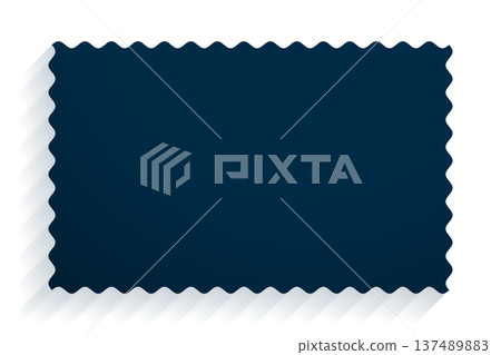 empty wiggle line frame with text space empty wiggle line frame with text space 137489883