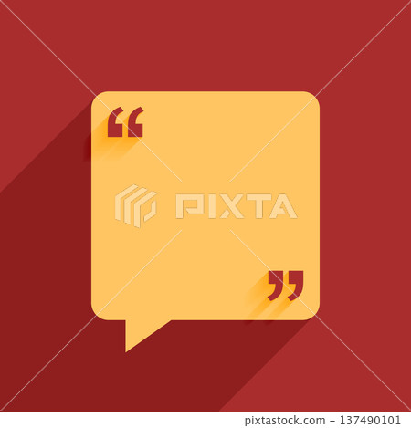 testimonial quote frame template for social media post 137490101