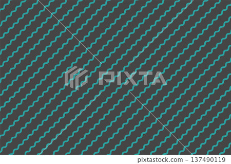 wavy style diagonal stripe line texture background design 137490119