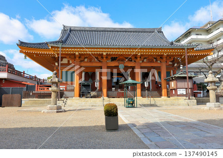 Main Hall: Mibu-dera Temple was a training ground for Shinsengumi soldiers 137490145