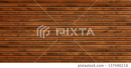 Wooden planks pattern, horizontal wall panel Wooden planks pattern, horizontal wall panel 137490218