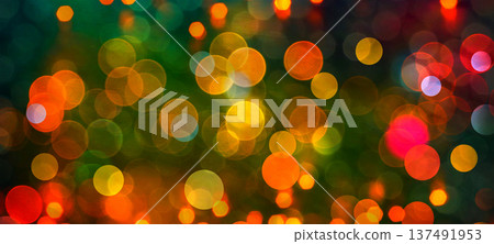 Bokeh background perfect for Holidays, Event, Festive and various design project works 137491953