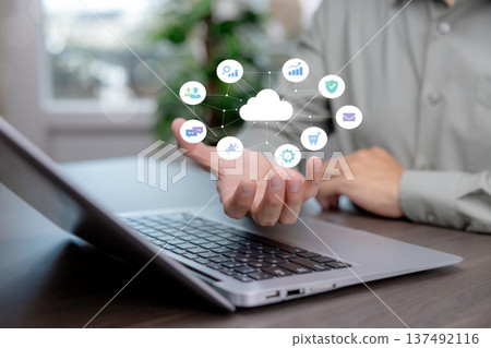 Cloud Computing Network and Digital Business Services Integration Cloud Computing Network and Digital Business Services Integration 137492116