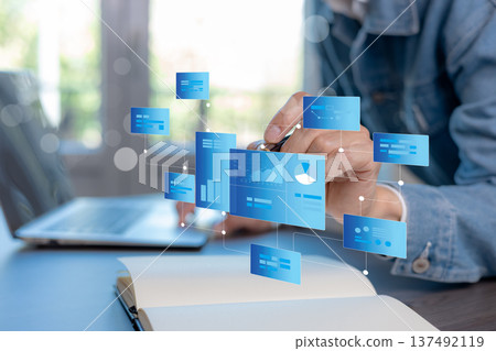 Digital Data Management and Business Analytics System Interface 137492119