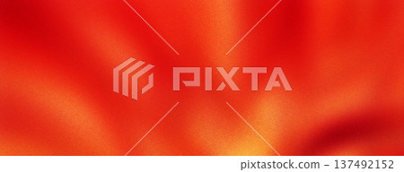 Grainy Red Orange Abstract Gradient Background 137492152