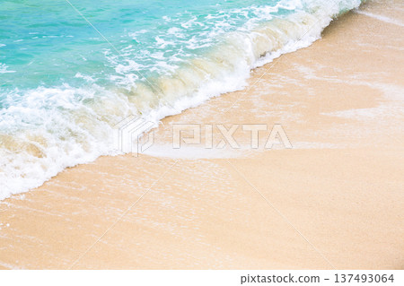 沖繩縣美那島美麗的海岸線 137493064