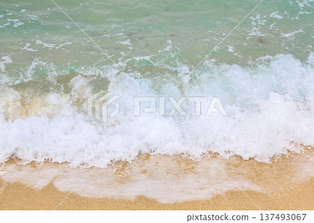 沖繩縣美那島美麗的海岸線 137493067