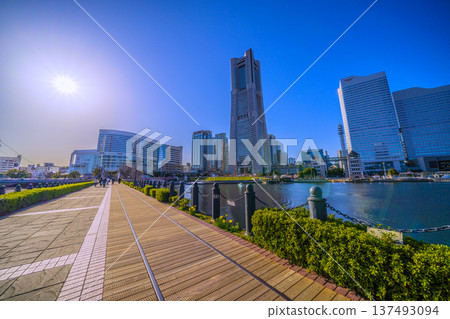 日本橫濱城市景觀更新：岸道…木板路改造。索道……新時代的希望之光。 137493094