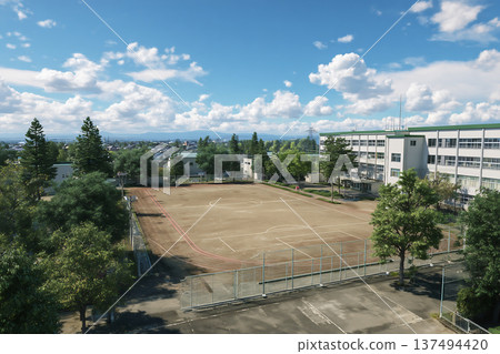 學校場地和建築物 137494420