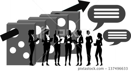 Swiss cheese model graphic illustration 137496633