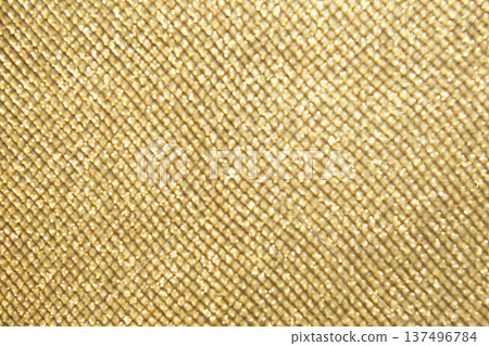 Gold glitter texture with diagonal mesh pattern for luxury background and festive design 137496784