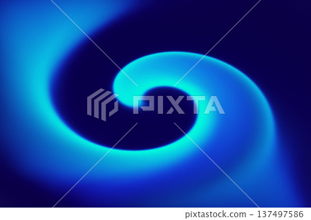 Blue spiral abstract glow with neon light forming a dynamic swirl for background design Blue spiral abstract glow with neon light forming a dynamic swirl for background design 137497586