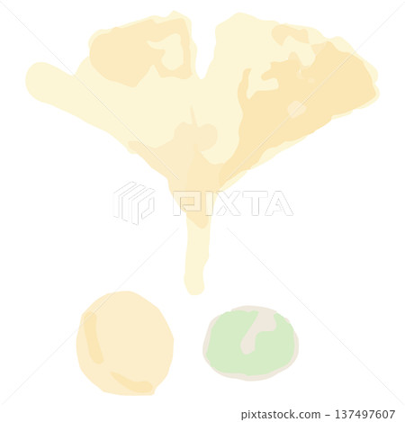 November watercolor illustration series for kindergartens and nurseries | Ginkgo leaves, ginkgo November watercolor illustration series for kindergartens and nurseries | Ginkgo leaves, ginkgo 137497607