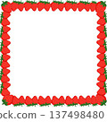 Strawberry frame white 137498480