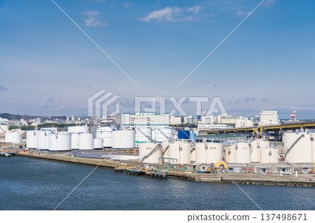 "Aomori Prefecture" Port Town Hachinohe Port Scenery Hachinohe City 137498671