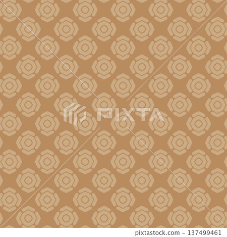 Minimalist Terracotta Geometric Octagon Tile Pattern Minimalist Terracotta Geometric Octagon Tile Pattern 137499461
