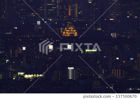 大阪城在2026年世界婦女節亮起黃燈 137500670