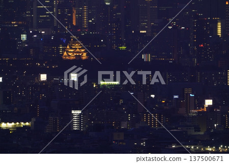 大阪城在2026年世界婦女節亮起黃燈 137500671