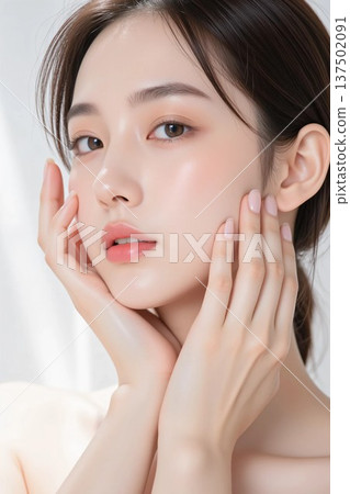 美麗的女人美麗形象 137502091