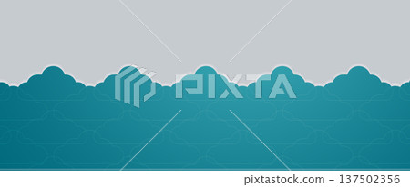 Cloud design concept technology background and network security services 137502356