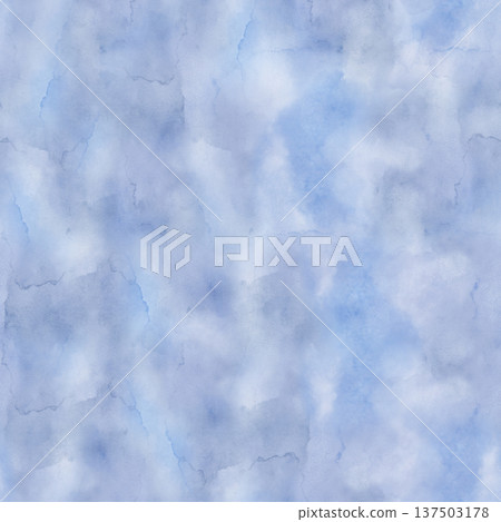 Seamless pattern. Abstract watercolor background. Light blue. Watercolor. For printing, prints, products, printed materials, packaging, textiles, wallpaper 137503178