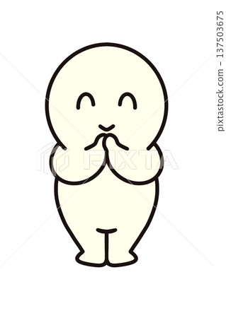Request, fidget, smile, ask, simple person Request, fidget, smile, ask, simple person 137503675