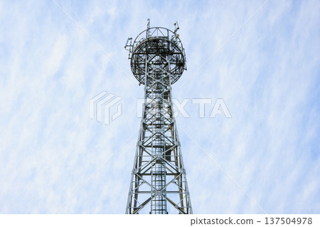 Image of a base station supporting next-generation communications infrastructure Image of a base station supporting next-generation communications infrastructure 137504978