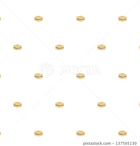 A simple pattern of monaka (bean-dyed wafers) arranged in a bean-dyed style A simple pattern of monaka (bean-dyed wafers) arranged in a bean-dyed style 137505130