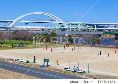 Goshikizakura Bridge and Kahoku Junction Goshikizakura Bridge and Kahoku Junction 137505523